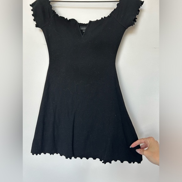 Revolve: Majorelle Black Dress - Picture 2 of 3